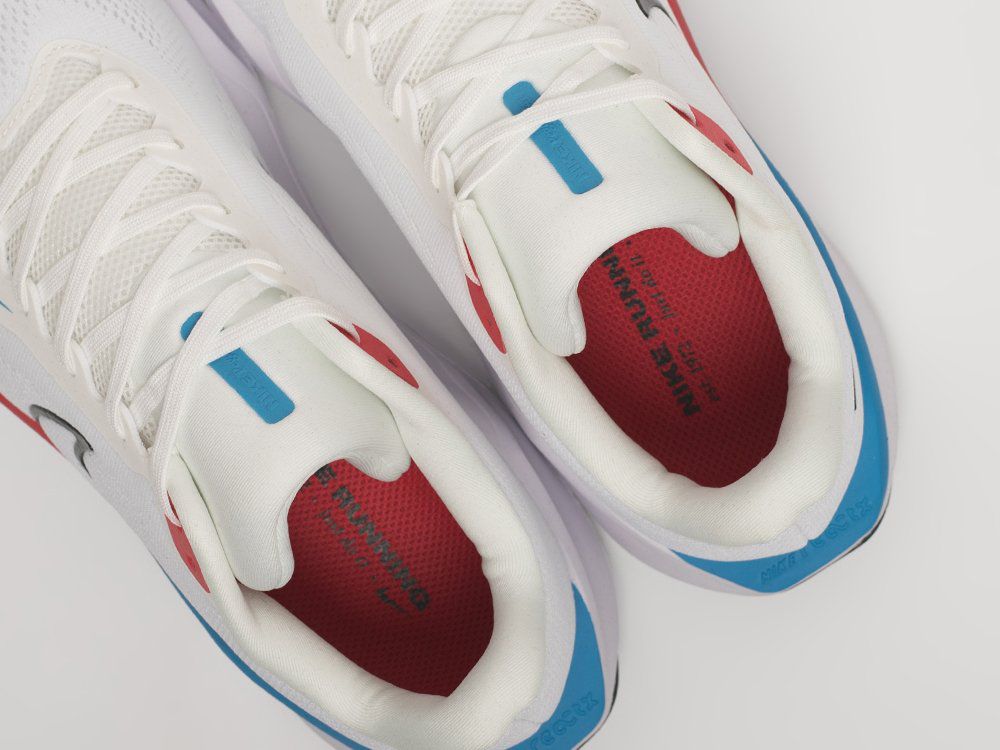 NIKE AIR ZOOM PEGASUS 41 WHITE RUNNING SHOES.