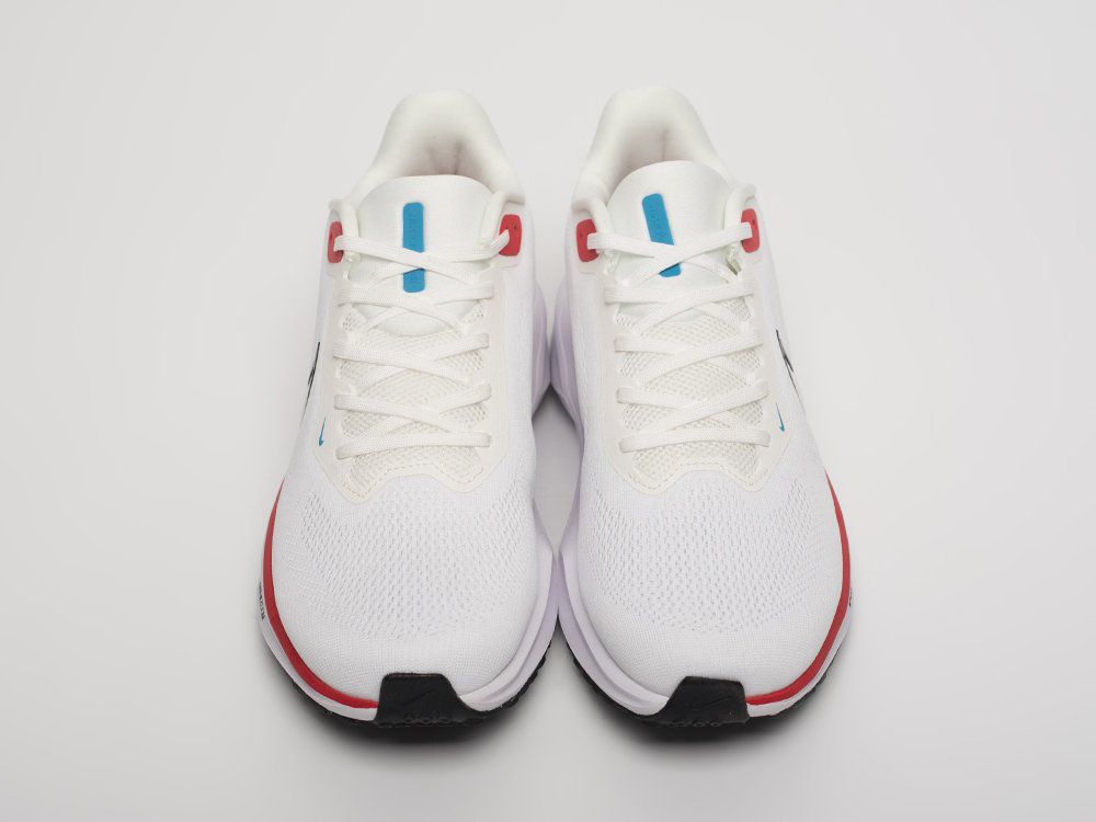 NIKE AIR ZOOM PEGASUS 41 WHITE RUNNING SHOES.